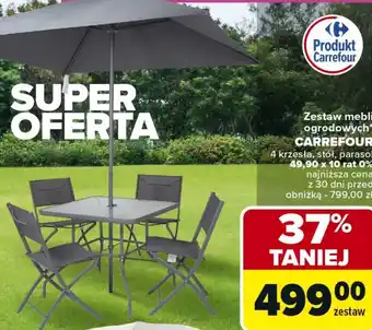 Carrefour Market Zestaw mebli ogrodowych Carrefour oferta