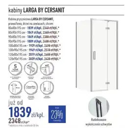 Cersanit Kabina prysznicowa Cersanit oferta