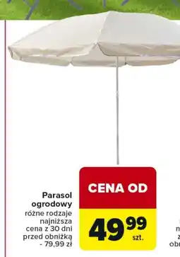 Carrefour Market Parasol ogrodowy oferta