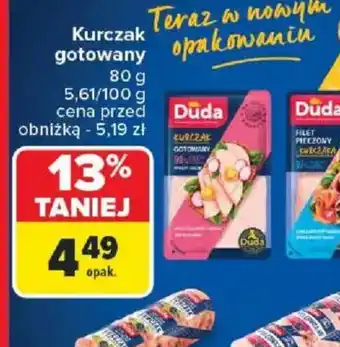 Carrefour Kurczak gotowany Duda oferta