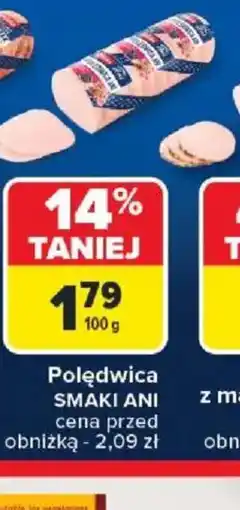 Carrefour Polędwica Smakiani oferta