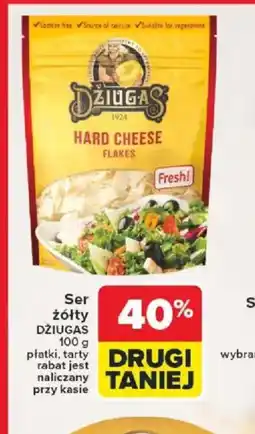 Carrefour Ser żółty Dziugas oferta