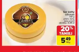 Carrefour Ser żółty Dziugas oferta