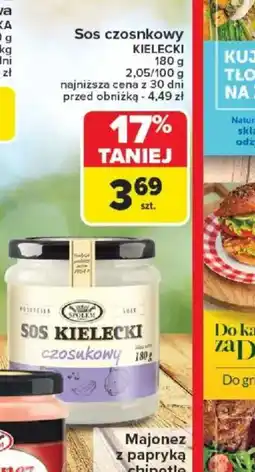Carrefour Sos czosnkowy Kielecki oferta
