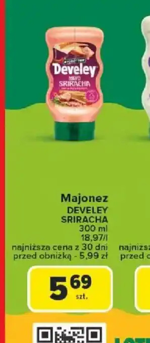 Carrefour Majonez Develey Sriracha oferta