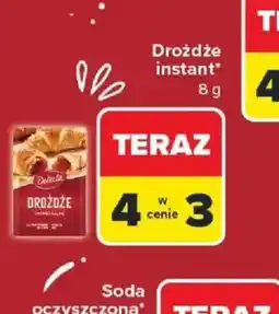 Carrefour Drożdże instant oferta