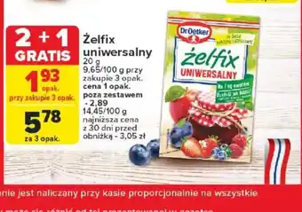 Carrefour Zelfix uniwersalny Dr. Oetker oferta