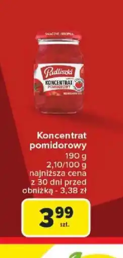Carrefour Koncentrat pomidorowy oferta