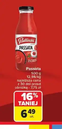 Carrefour Passata Pudliszki oferta