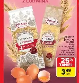Carrefour Makaron jajeczny Polmak oferta
