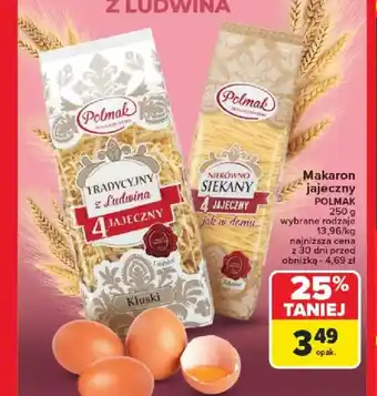 Carrefour Makaron jajeczny Polmak oferta