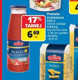 Carrefour Passata Podravka oferta