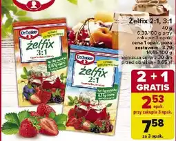 Carrefour Market Żelfix 3:1 Dr. oetker oferta