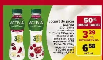 Carrefour Market Jogurt malina granat Danone activia oferta