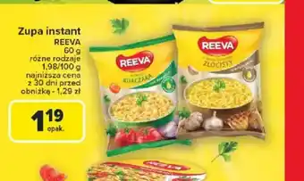 Carrefour Zupa instant Reeva oferta