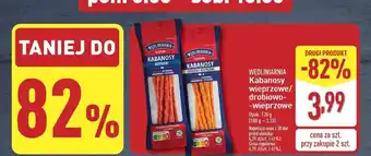 ALDI Kabanosy drobiowo-wieprzowe Wędliniarnia classic oferta