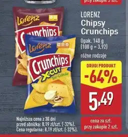 ALDI Chipsy ser-cebula Crunchips x-cut Crunchips lorenz oferta