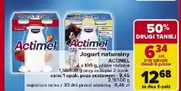 Carrefour Market Jogurt kids truskawka i banan Danone actimel oferta