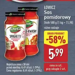 ALDI Sos słodko-kwaśny Łowicz oferta