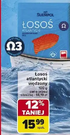 Carrefour Market Łosoś atlantycki wędzony Suempol oferta