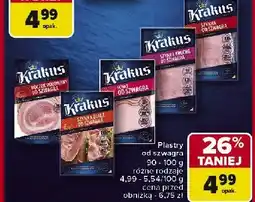 Carrefour Market Szynka od szwagra Krakus animex oferta