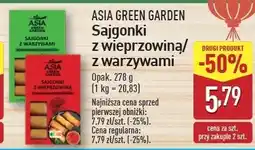ALDI Sajgonki z wieprzowiną Asia green garden oferta