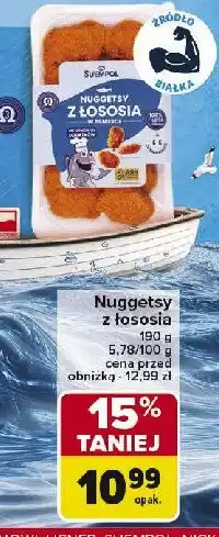 Carrefour Market Nuggetsy z łososia Suempol oferta