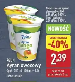 ALDI Ayran mango 7gun oferta