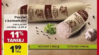 Carrefour Market Pasztet z borowikami Dubielak oferta