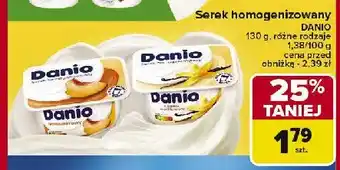 Carrefour Market Serek brzoskwinia Danone danio oferta