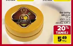 Carrefour Market Ser dojrzewający 24 miesiące Dziugas oferta