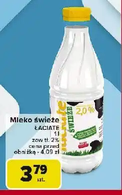 Carrefour Market Mleko 2% Łaciate oferta