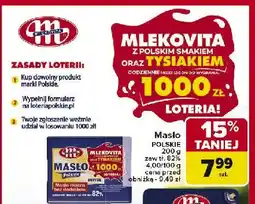Carrefour Market Masło ekstra Mlekovita masło polskie oferta