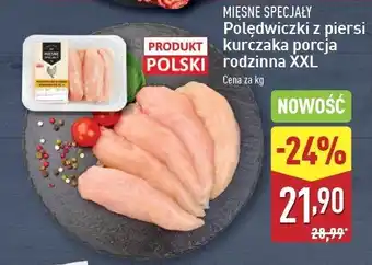 ALDI Polędwiczki z piersi kurczaka Mięsne specjały zawsze świeże (aldi) oferta