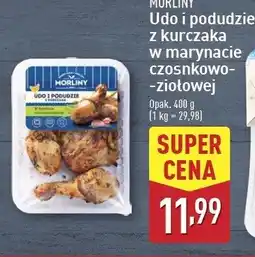 ALDI Udo i podudzie z kurczaka w marynacie czosnkowo-ziołowej Morliny oferta