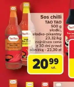 Carrefour Sos chilli Tao Tao oferta