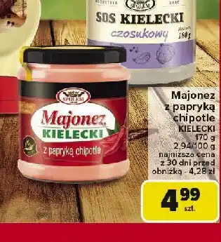 Carrefour Market Majonez kielecki z papryką chipotle Społem kielce oferta