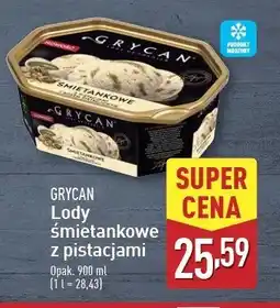 ALDI Lody śmietankowe z pistacjami Grycan oferta
