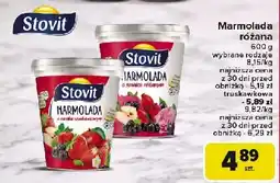 Carrefour Market Marmolada truskawkowa Stovit oferta