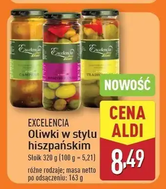 ALDI Oliwki w stylu tradicional Excelencia oferta