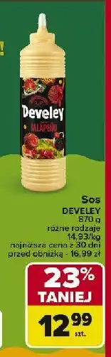 Carrefour Market Sos jalapeno Develey oferta