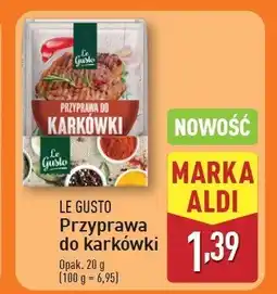 ALDI Przyprawa do karkówki Le gusto oferta