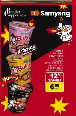 Carrefour Market Zupa ramen ostry kurczak SAMYANG (SPOŻYWCZE) oferta