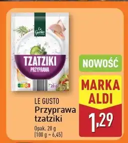 ALDI Przyprawa tzatziki Le gusto oferta