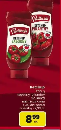Carrefour Market Ketchup pikantny Pudliszki oferta