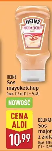 ALDI Sos majonezowo-ketchupowy Heinz oferta