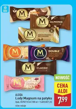 ALDI Lód pink lemonade Algida magnum oferta