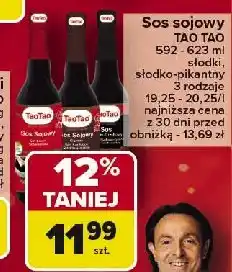 Carrefour Market Sos sojowy ciemny Tao tao oferta