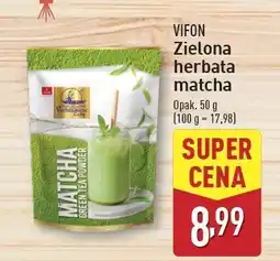 ALDI Herbata zielona matcha Vifon oferta