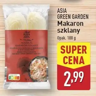 ALDI Makaron szklany Asia green garden oferta